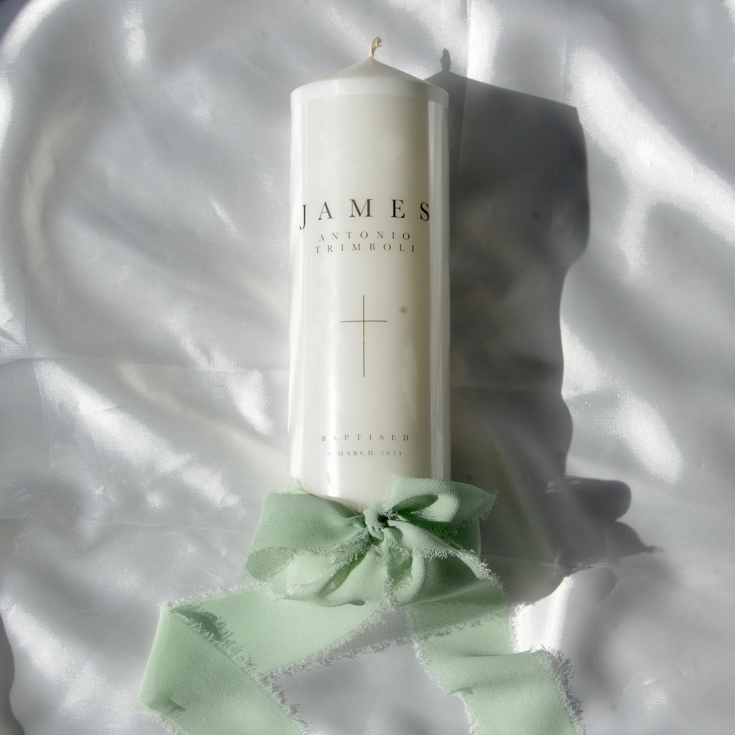 Classic Baptism Candle