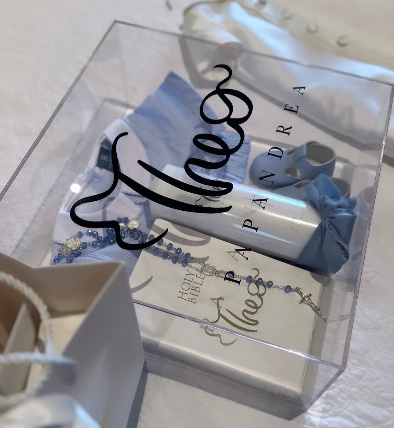 Acrylic Keepsake Box - Large