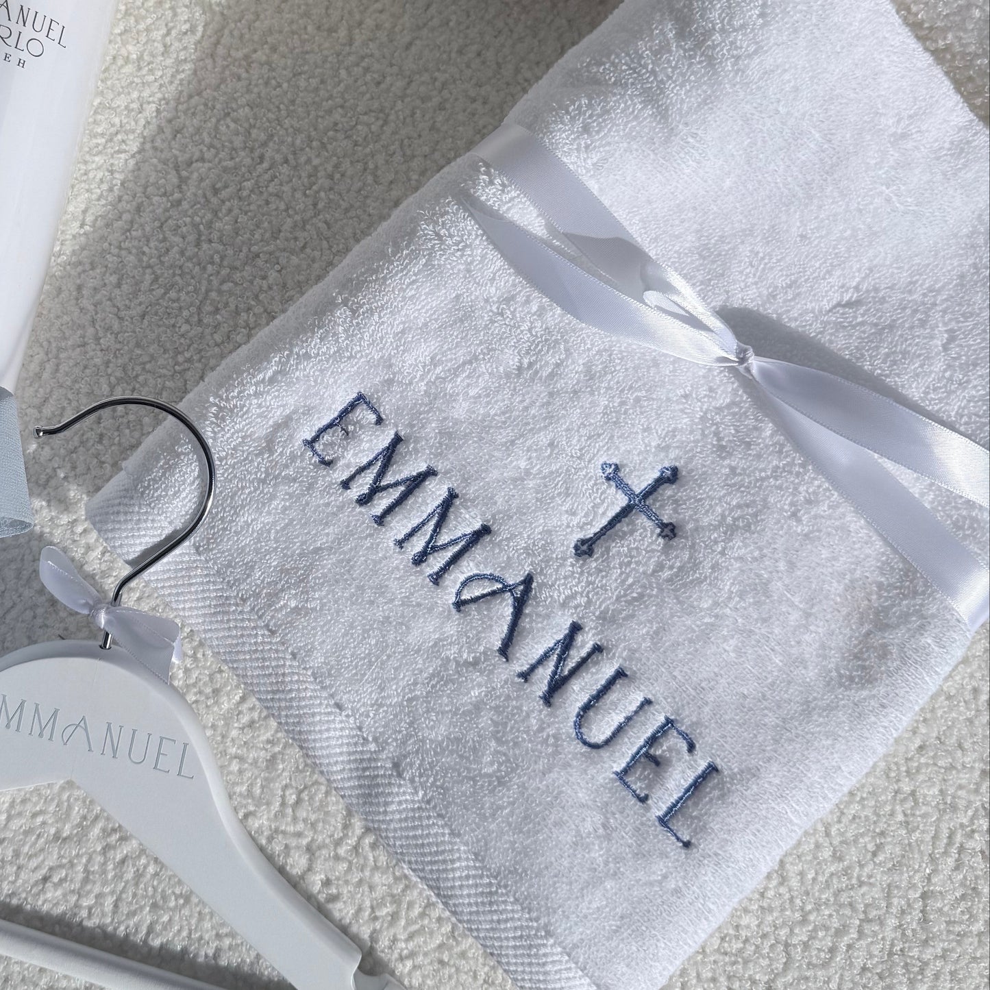 Embroidered hand towel