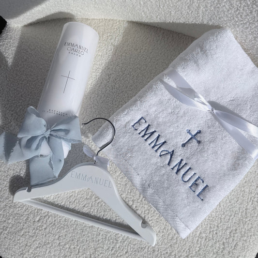 Embroidered hand towel