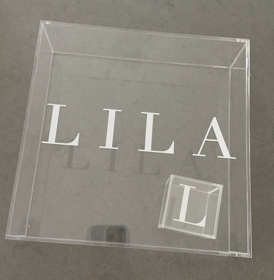 Acrylic Keepsake Box - Medium